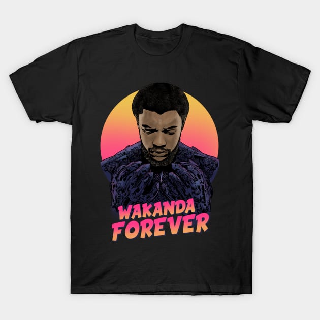 Wakanda Forever T-Shirt by leepianti